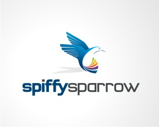 Vector Logo Design - Spiffy Sparrow